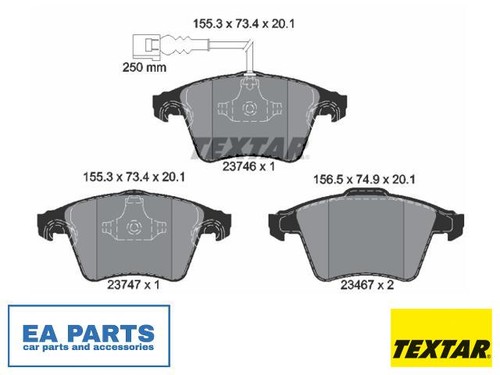 Brake pad set disc - brake, for