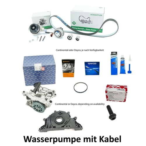 Oil pump pierburg belt - oil, +