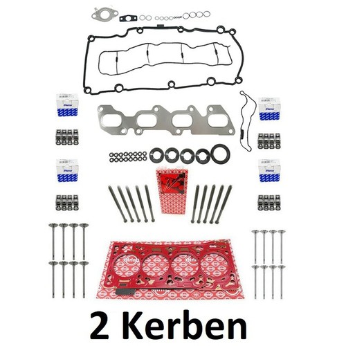 Gasket set notches - set, +