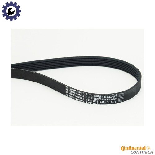 Vribbed belt 6pk868 elast - 6pk868,