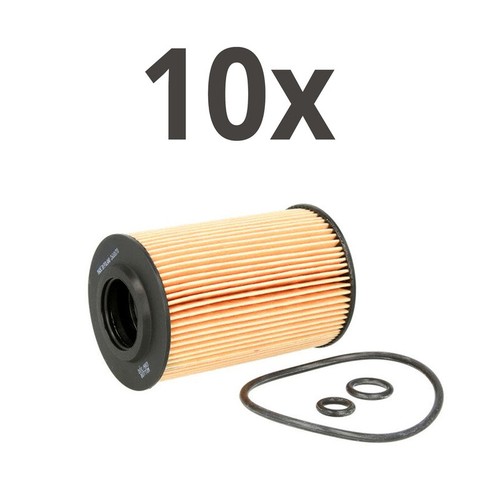 10x oil filter for audi - filter,