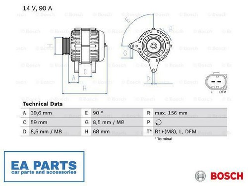 Alternator for california - vw,