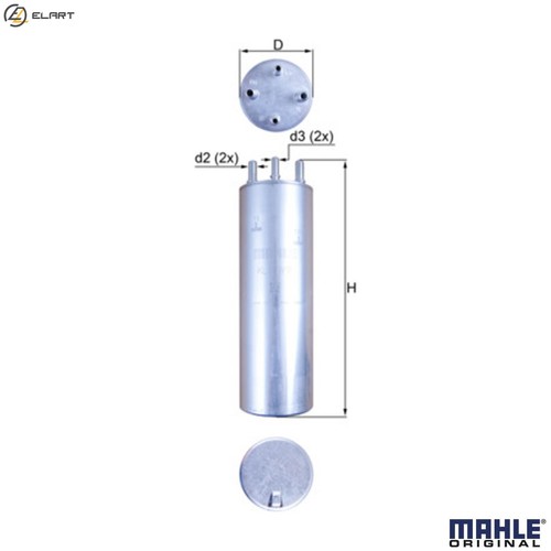 Fuel filter 229 for - kl,