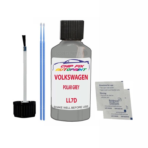 Paint for polar grey ll7d - vw,