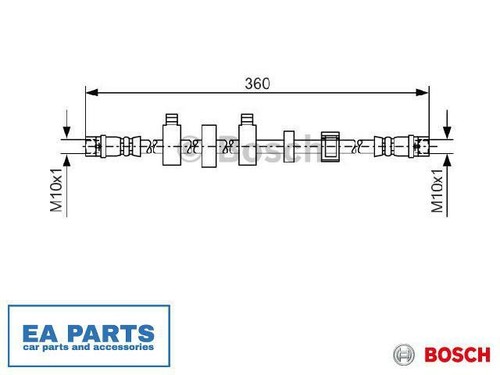 Brake hose for california - hose, vw